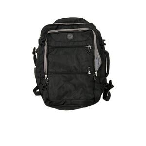 Sowaovut Black Clamshell Backpack
